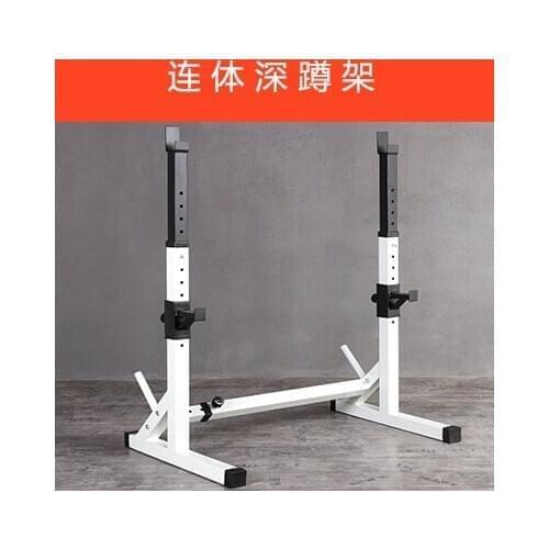 Unisex Bench Press Barbell Rack Weight Lifting Squat Bench Press Home Fitness Equipment Squat Rack