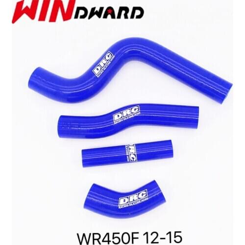 High Temperature Resistance Motorcycle Silicone radiator coolant hose kit for WR450F WR 450F 12-15