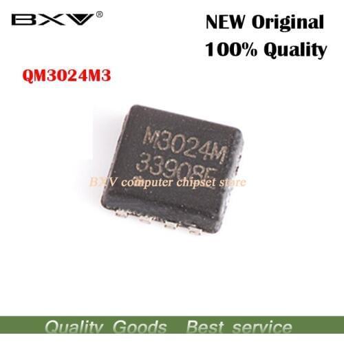 5pcs QM3024M3 QM3024M M3024M 3MM*3MM MOSFET QFN-8