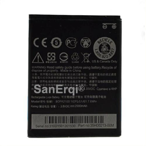 2100mAh BOPA2100 battery for HTC Desire 310 310W D310T Smartphone