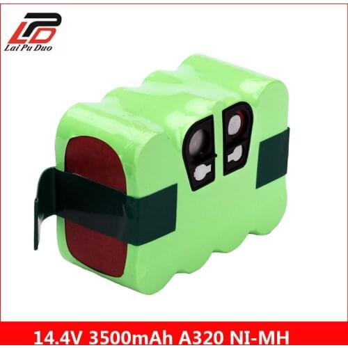 14.4V 3500mAh NI-MH Cleaner Battery For Vacuum Cleaning Robot A320 A325 A335 A336 A33 A338 Battery