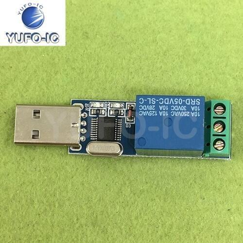 Free Ship 3pcs LCUS-1-Type USB Relay Module USB Intelligent Control Switch