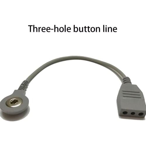 JYTOP DDS Bio-electric Massager Three-turn Snap Button Line Gloves Transfer Line Therapeutic Apparatus Accessories Convert