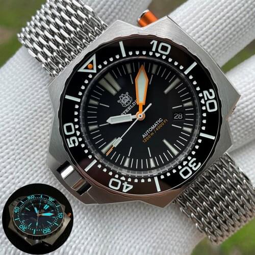 STEELDIVE Watch 1200m Waterproof Diver Watch Men Automatic NH35A Mechanical Wristwatch Sapphire Crystal Watches Men 2021