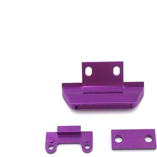 Metal Anti Collision Bumper for Wltoys 124019 144001 RC Car Spare Parts Upgrade Accessories