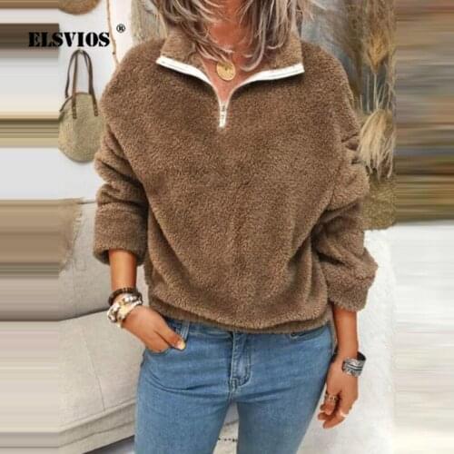 ELSVIOS Plush Sweaters