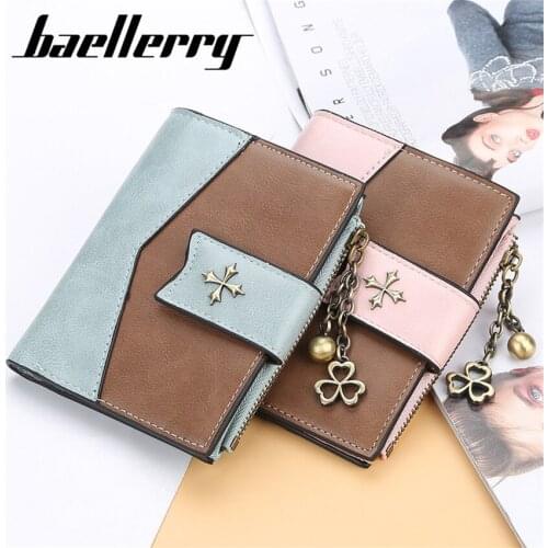 Hot Vintage Women Wallert Tassle Short Clutch Slim Womens Wallet PU Leather Ladies Purse Luxury Female Money Bag Card Holder