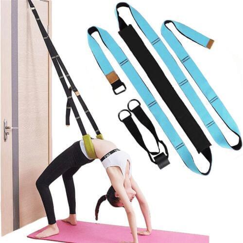 Yoga Resistance Bands Double Thickening Strap Accessories Belt Door Split Legs Auxiliary Equipment Leg Press Lacing Stretch Aid