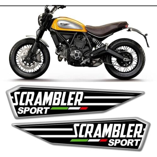 For DUCATI scrambler Tank Pad Stickers Decal Emblem Badge Logo Protector Fairing Motorcycle Accessories 2015 2016 2019 2020