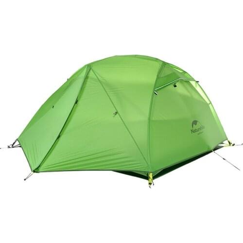 【New store 】 Star River Camping Tent Upgraded Ultralight 2 Person 4 Season Tent With Free Mat NH17T012-T Naturehik