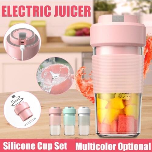 300ml Portable Electric Juicer Machine Usb Smoothie Mixer Mini Food Processor Personal Juice Cup