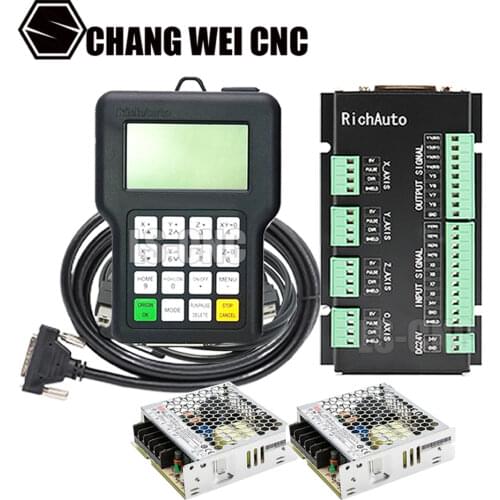 RichAuto-DSP A11E CNC motion controller English version , a three-axis control system for engraving and cutting