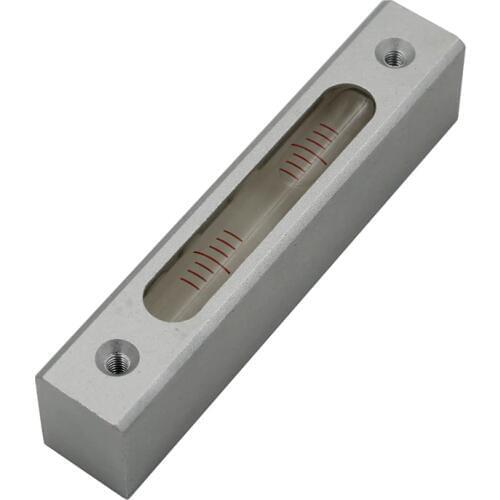 QASE Mini high precision strip level Bubble Long Ttye Bubble Spirit Level size 100x22x18mm