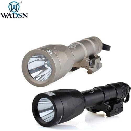WADSN Surefir M600P 630 Lumens LED Scout Flashlight Full Version Tatical Airsoft Weapon Light with 20mm Picatinny Rail Mount