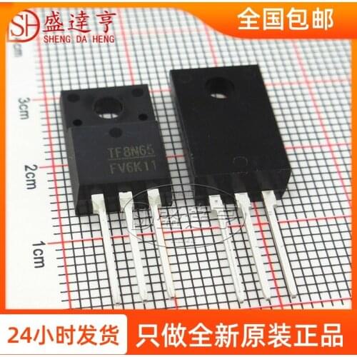 10Pcs/Lot AOTF8N65 TF8N65 8A 650VTO-220F DIP MOSFET Transistor NEW Original In Stock