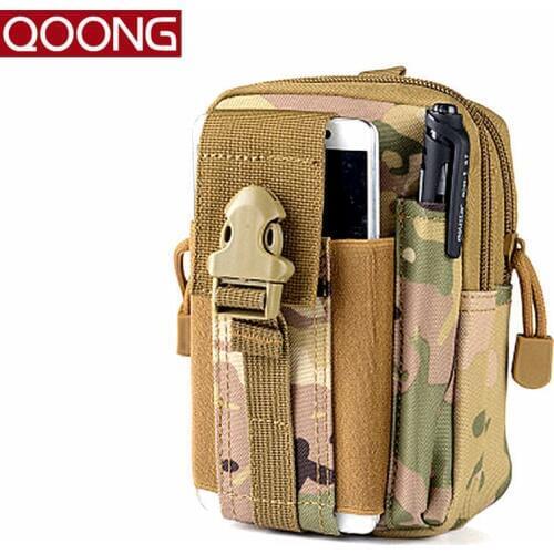 2016 Male Molle Waist Bags Phone Bag Case Mens Waist Pack Waterproof Fanny Bag Coin Purse Travel Bag Organizer YB1-016