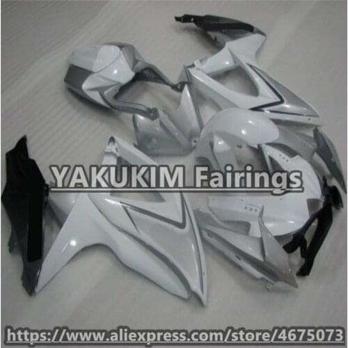 ABS Injection Fairings For SUZUKI GSXR 600 750 k8 2008 2009 2010 Motorcycle Fairing GSXR600 GSXR750 k8 bodywork fairing Custom