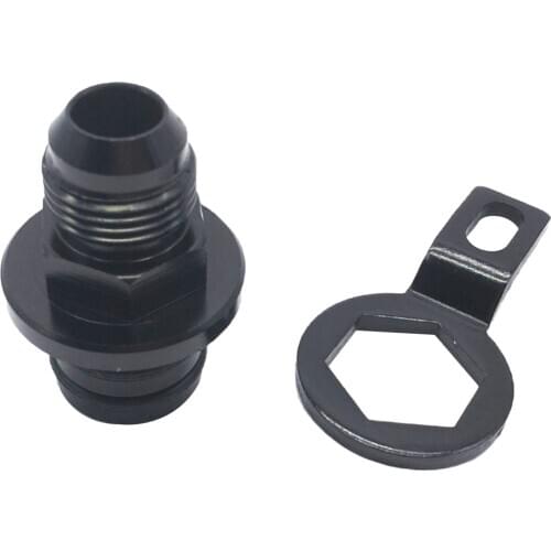 Block Plug Adapter Breather Fitting for Honda Acura D Series D16,Stainless steel