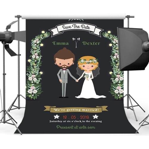 MOCSICKAWedding Ceremony Photography Background Marry Backdrop Photo Shoot for Photographers Studio PA-012