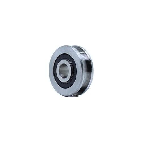 H Groove Bearing ( 1PC ) 8*12*14 mm Steel Bearing Rollers H8/7 Slide Guide Door Window Silent Bearings U Wheel Pulley