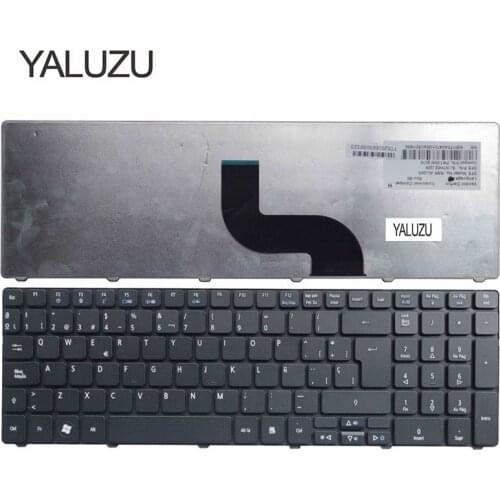 YALUZU Spanish laptop Keyboard For Acer Aspire 5536 5536G 5738DG 5738ZG 5342 5349 SP black SP Teclado Keyboard