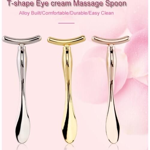 Eye Facial Cream Massage Stick Spoon Skin Tighten Face Lift Eliminate Dark Circles Wrinkles Roller Skin Care Beauty Instrument