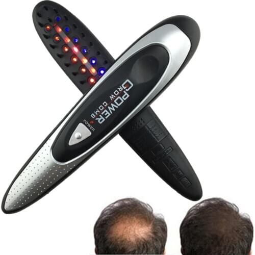 Massage Mrush Head Hair Massager Power Grow Kit Laser Cure Loss Therapy Hair Comb Massager Comb Laser Power Hair Grow