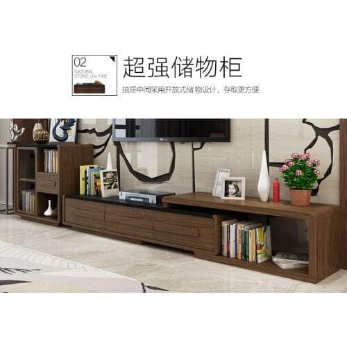 Minimalist designer wooden panel TV Stand modern Living Room Home Furniture tv led monitor stand mueble tv cabinet mesa tv table