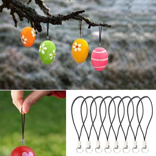 Fashion Mobile Phone Straps DIY Hang Rope Lanyards Multicolor Lanyards Double Loop Keychain Ropes Jewelry Pendant Rope