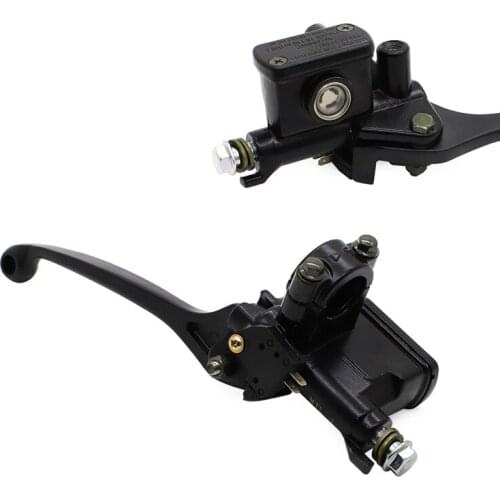 Motorcycle Left Upper Brake Master Cylinder Motorbike Brake Pump Lever For Eton Viper 70 90 150 TXL RXL 70cc 90cc E-ton Quad ATV