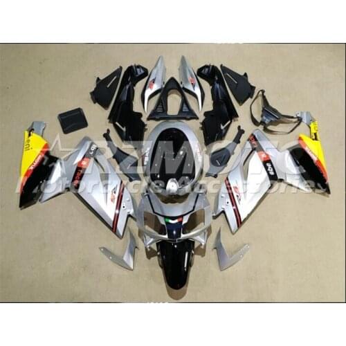 New ABS motorcycle Fairing For Aprilia RS125 2006 2007 2008 2009 2010 2011 RS125 06 11 Injection Bodywor Silver V14