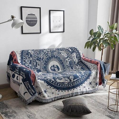 Papa&Mima Slipcover Sofa Chair Towel Bedding Thows Blanket Floor Rug Carpet Coverlet