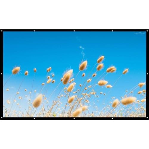 Vivicine 100 inch 16:9 Portable Projection Screen Projector Screen for Home theater LED Projector Proyector Beamer