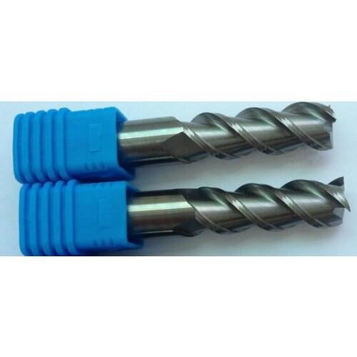 Supply high quality HSS end mills Cutting hardness:HRC 55, factory manfacturer Flute Dia12total length100