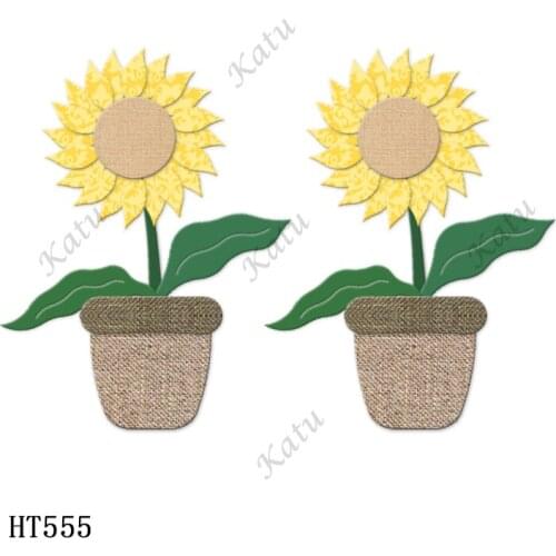 Sunflower Cutting dies - New Die Cutting And Wooden Mold,HT555 Suitable For Common Die Cutting Machines On The Market