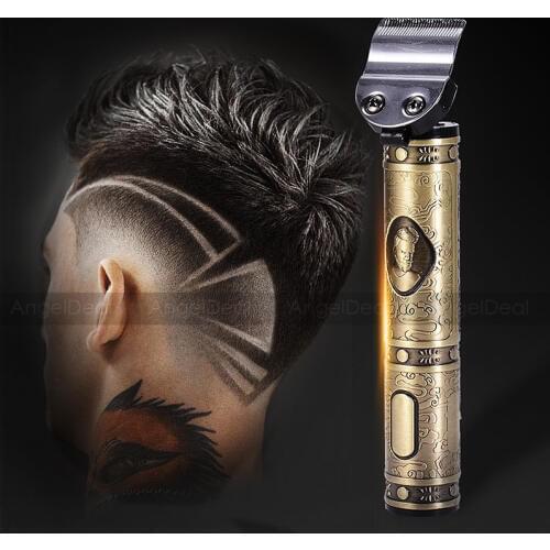Professional Hair Clipper Electric Cordless Hair Trimmer for Men 0mm Baldheaded T Blade Finish Hair cut Machine beard trimmer