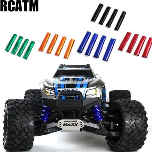 4pcs Shock Absorber Dust-proof Protection Cover for 1/10 RC Car TRAXXAS MAXX