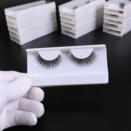 Cursavela 3D Mink Lashes Natural False Eyelashes Makeup Eyelash Extension Silk Eyelash 5/10/15/20 Pairs