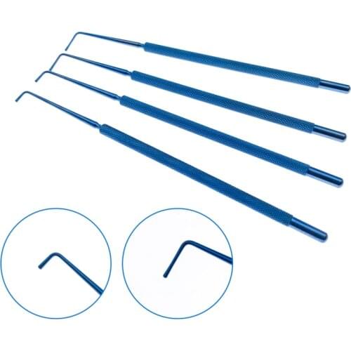 Titanium Muscle Hook 6mm/ 8mm /10mm/12mm Ophthalmic hook eye surgical hook