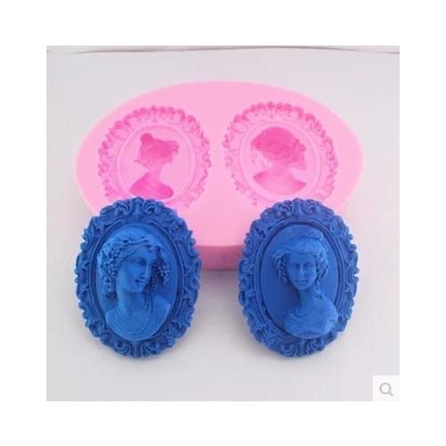 Female shaped fondant mold chocolate silicone mold fondant Cake decoration mold (si269)