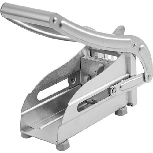 1pcs Stainless Steel Home French Fries Cut Potato Vegetable Chopper Dicing Machine 2 Blades Different Holes Number Kitchen Tools