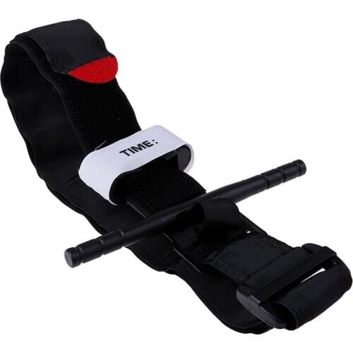 1 Pc Portable One Hand Emergency Tourniquet Strap First Aid Quick Slow Release Buckle Medical Military Tactical