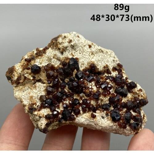 100% natural Garnet minerals specimen stones and crystals healing crystals quartz gemstones