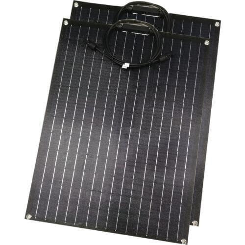 60W ETFE Flexible Solar Panel 18V for 12v Battery Charge System A Grade Mono Crystalline Cell
