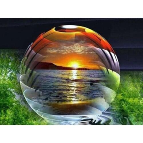 5D DIY Diamond Painting Landscape Rhinestone Cross Stitch Art Picture Full Diamond Embroidery Mosaic Decoration Gift Kit