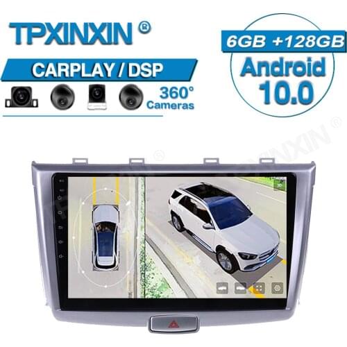 6+128G For Haval H6 Sport 2016-18 Car Android 360 HD Auto Surround View Camera Car Multimedia Player Stereo Radio GPS Navigtion