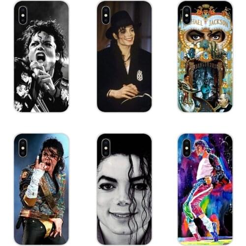 For Xiaomi Mi4 Mi5 Mi5S Mi6 Mi A1 A2 5X 6X 8 9 Lite SE Pro Mi Max Mix 2 3 2S Accessories Shell Cover Michael jackson dance Music