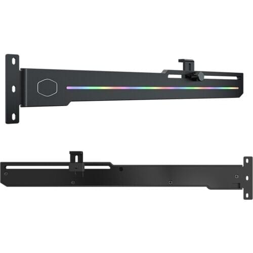 ELV8 ARGB LED GPU Holder Adjustable Length Height DC 5V 3-Pin Addressable RGB Vertical Graphic Card Bracket Support RGB New