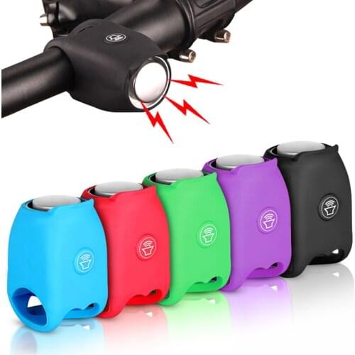 Electric Bicycle Bells Cycling 120db Mini Waterproof Cycling Bike MTB Road Handlebar Bike Bells Bicycle Accessories