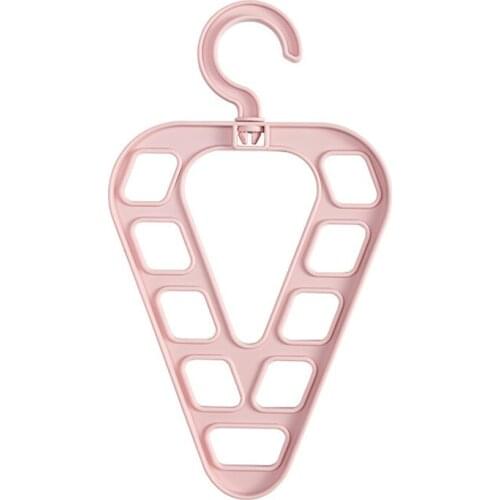 Space Saving Clothes Hangers Multifunctional Closet Organizer Wardrobe Clothing Hanger 9 Slots for Clothes, Shirts Pants Dresses